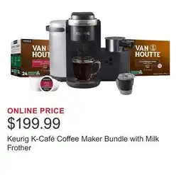 Costco Keurig K-Café Coffee Maker Bundle with Milk Frother offer