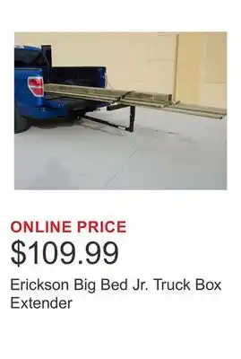Costco Erickson Big Bed Jr. Truck Box Extender offer