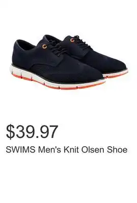 Costco SWIMS Men's Knit Olsen Shoe offer