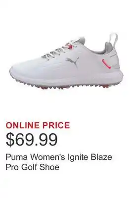 Costco Puma Women's Ignite Blaze Pro Golf Shoe offer