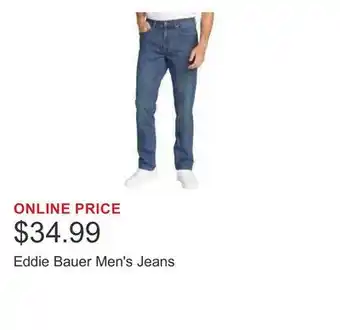 Costco Eddie Bauer Men's Jeans offer