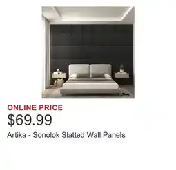 Costco Artika - Sonolok Slatted Wall Panels offer