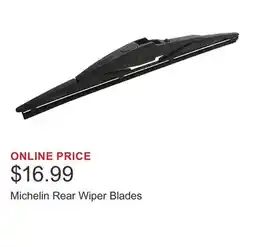 Costco Michelin Rear Wiper Blades offer