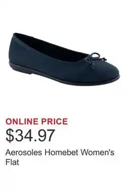 Costco Aerosoles Homebet Women's Flat offer