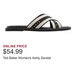 Costco Ted Baker Women's Ashly Sandal offer