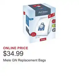 Costco Miele GN Replacement Bags offer