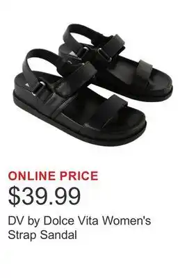 Costco DV by Dolce Vita Women's Strap Sandal offer