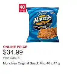 Costco Munchies Original Snack Mix, 40 x 47 g offer