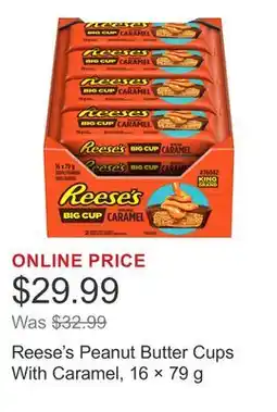 Costco Reese's Peanut Butter Cups With Caramel, 16 × 79 g offer