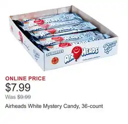 Costco Airheads White Mystery Candy, 36-count offer