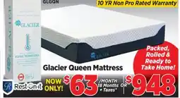 Surplus Furniture Galcier Queen Mattress offer