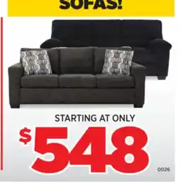 Surplus Furniture Sofas Starting at Only offer