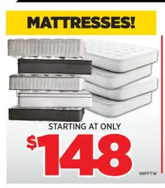 Surplus Furniture Mattresses Starting at Only offer