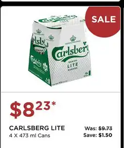 The Beer Store CARLSBERG LITE offer