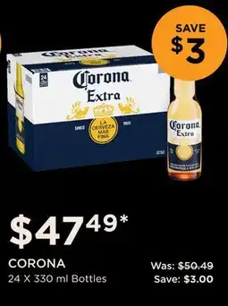 The Beer Store CORONA offer