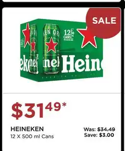 The Beer Store HEINEKEN offer