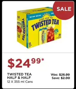 The Beer Store TWISTED TEA HALF & HALF offer