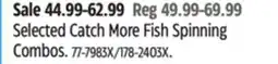 Canadian Tire Shakespeare Selected Catch More Fish Spinning Combos offer
