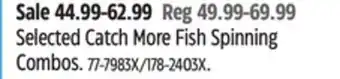 Canadian Tire Shakespeare Selected Catch More Fish Spinning Combos offer