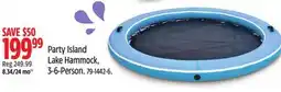 Canadian Tire Party Island Lake Hammock, 3-6-Person offer