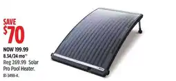 Canadian Tire Solar Pro Pool Heater offer