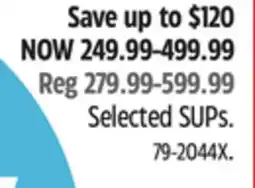 Canadian Tire Pelican Selected SUPs offer