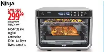Canadian Tire Ninja Foodi XL Pro Digital Convection 10-in-1 Air Fryer Oven offer