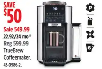 Canadian Tire DeLonghi TrueBrew Coffeemaker offer