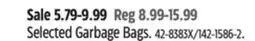 Canadian Tire simplicité Selected Garbage Bags offer