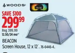 Canadian Tire Woods BEACON Screen House, 12 x 12´ offer
