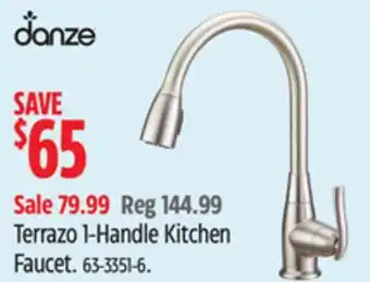 Canadian Tire Danze Terrazo 1-Handle Kitchen Faucet1-Handle Kitchen Faucet offer