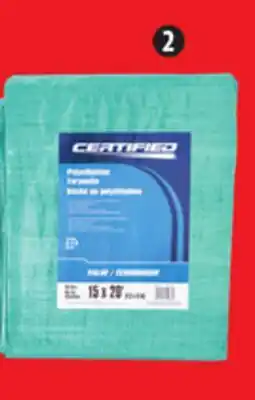 Canadian Tire Certified Light-Duty Waterproof Tarp offer