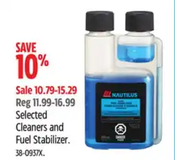Canadian Tire MotoMaster Selected Cleaners and Fuel Stabilizer offer