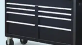Canadian Tire MAXIMUM 56˝ 9-Drawer Cabinet with Built-In Power Bar with USB offer