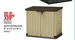 Canadian Tire Keter Store-It-Out Max Shed offer