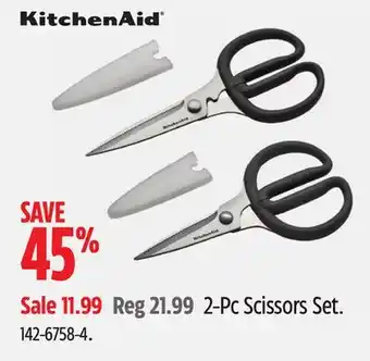 Canadian Tire KitchenAid 2-Pc Scissors Set offer