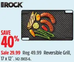 Canadian Tire The Rock Reversible Grill offer