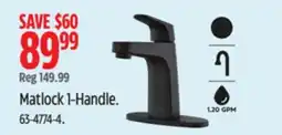 Canadian Tire Matlock 1-Handle offer