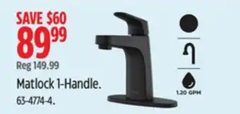 Canadian Tire Matlock 1-Handle offer