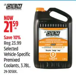 Canadian Tire Oem Vehicle-Specific Premixed Coolants offer