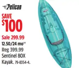 Canadian Tire Pelican Sentinel 80X Kayak offer