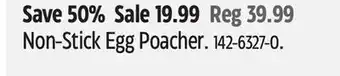 Canadian Tire MASTER Non-Stick Egg Poacher offer