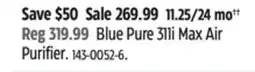Canadian Tire Blue Pure 311i Max Air Purifier offer
