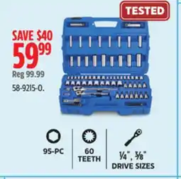 Canadian Tire Mastercraft DRIVE SIZES offer