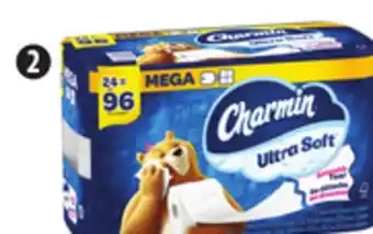 Canadian Tire Charmin Bathroom Tissue Mega 24=96 Rolls, Soft or Strong offer