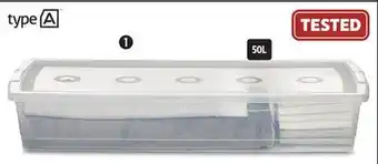 Canadian Tire type A Clarity Under-Bed Storage Container offer