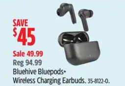 Canadian Tire Bluehive Bluepods+ Wireless Charging Earbuds offer