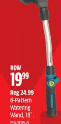 Canadian Tire Yardworks 8-Pattern Watering Wand, 18˝ offer