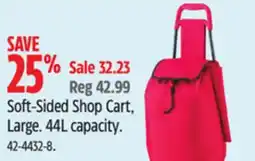 Canadian Tire Maison Soft-Sided Shop Cart offer
