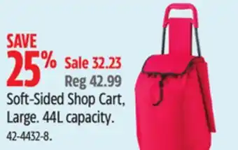 Canadian Tire Maison Soft-Sided Shop Cart offer